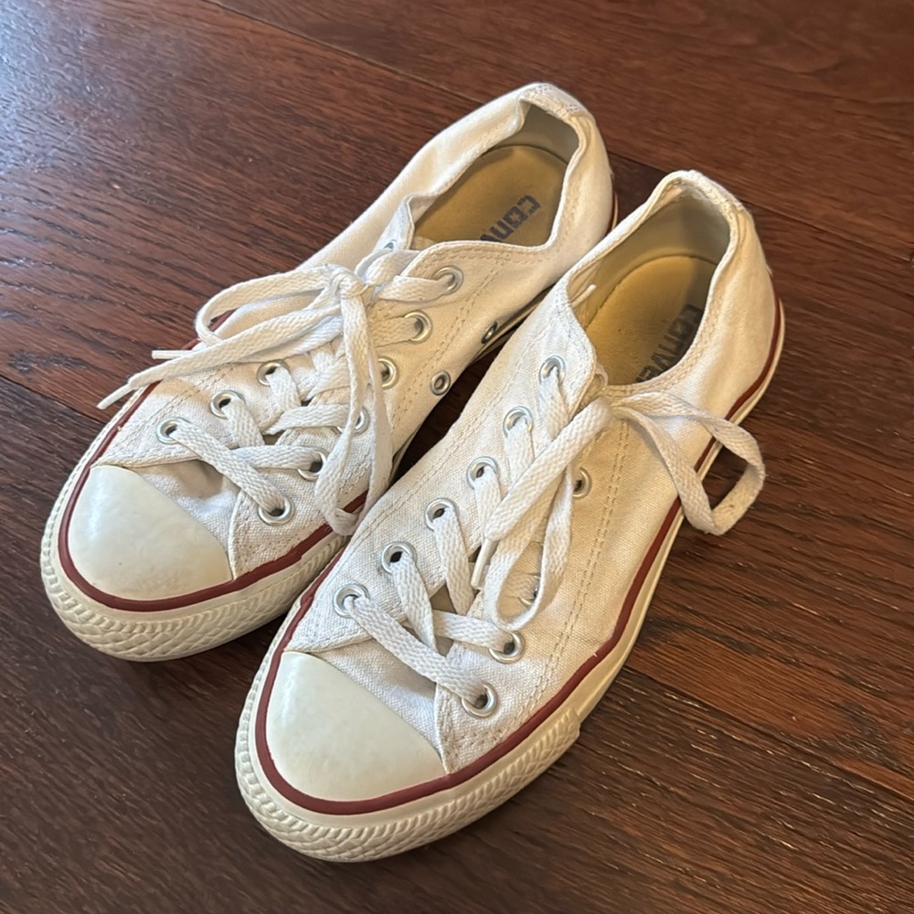 White Converse